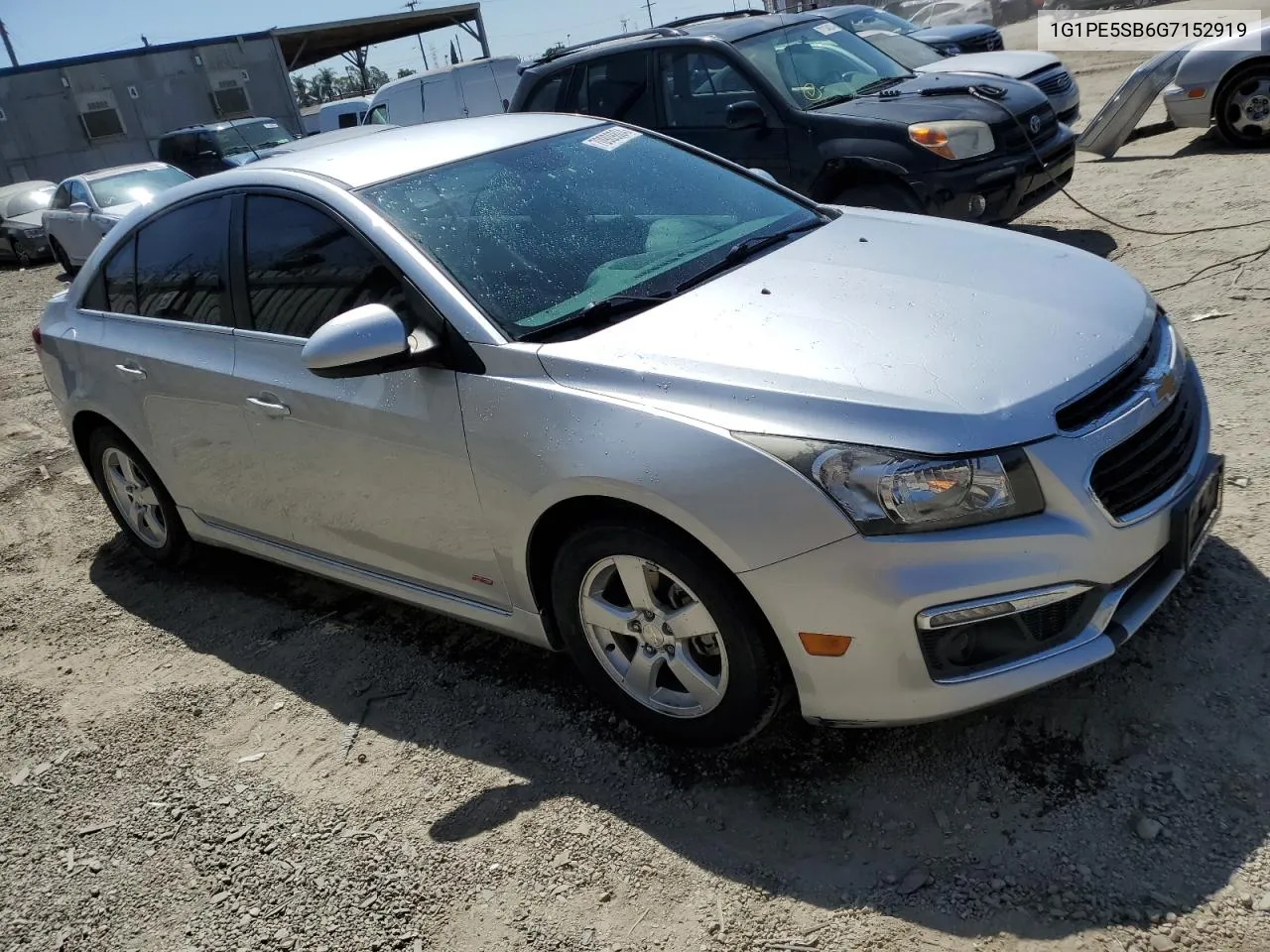 1G1PE5SB6G7152919 2016 Chevrolet Cruze Limited Lt