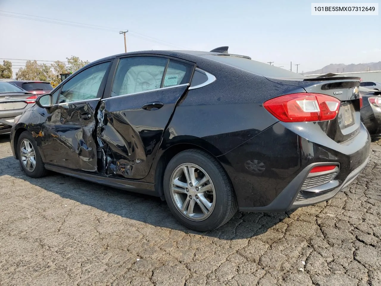 2016 Chevrolet Cruze Lt VIN: 1G1BE5SMXG7312649 Lot: 70933394