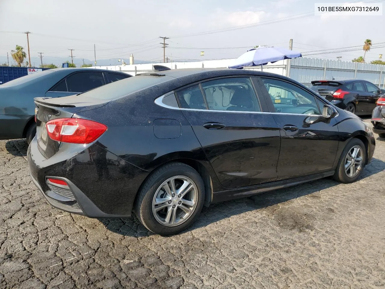 2016 Chevrolet Cruze Lt VIN: 1G1BE5SMXG7312649 Lot: 70933394