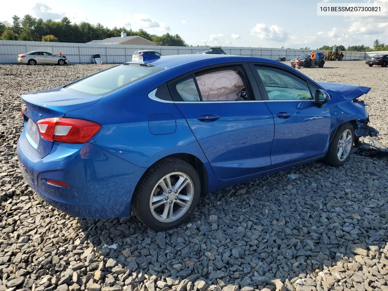 2016 Chevrolet Cruze Lt VIN: 1G1BE5SM2G7300821 Lot: 71053724