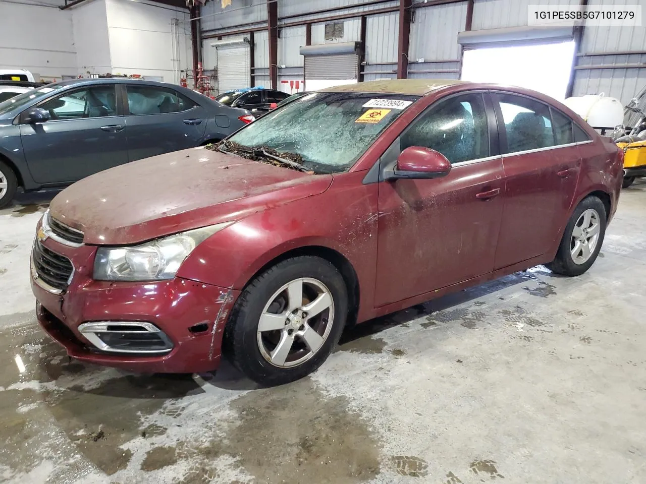 1G1PE5SB5G7101279 2016 Chevrolet Cruze Limited Lt