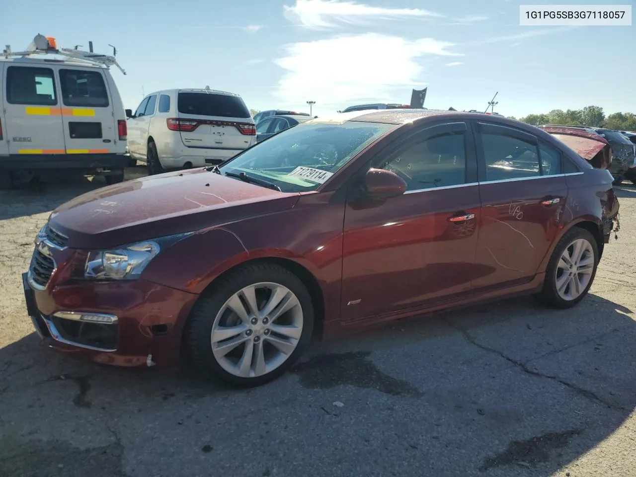 1G1PG5SB3G7118057 2016 Chevrolet Cruze Limited Ltz