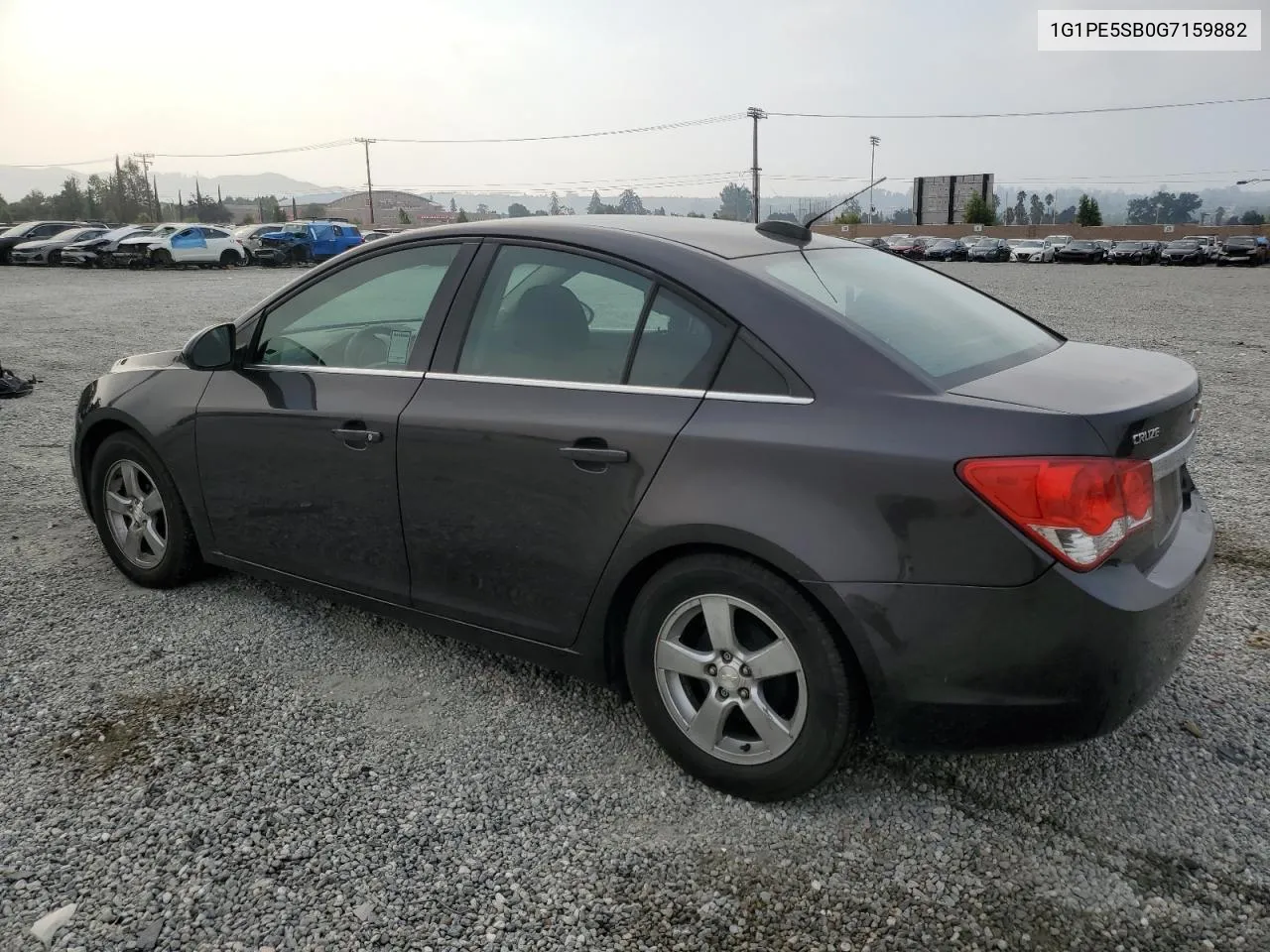 2016 Chevrolet Cruze Limited Lt VIN: 1G1PE5SB0G7159882 Lot: 71324994