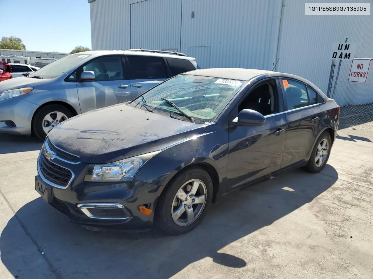 2016 Chevrolet Cruze Limited Lt VIN: 1G1PE5SB9G7135905 Lot: 71329224