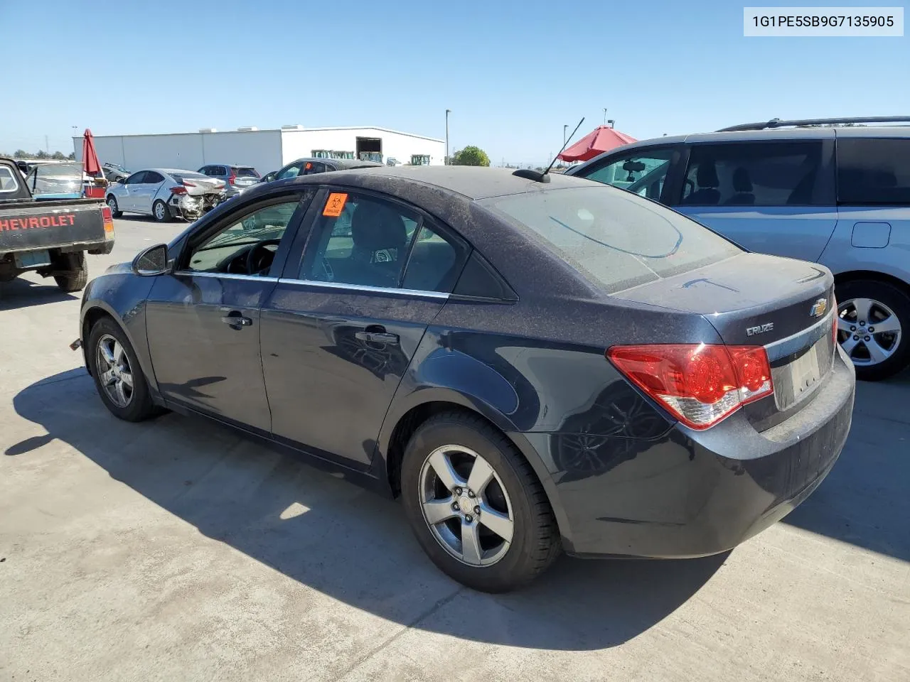 2016 Chevrolet Cruze Limited Lt VIN: 1G1PE5SB9G7135905 Lot: 71329224