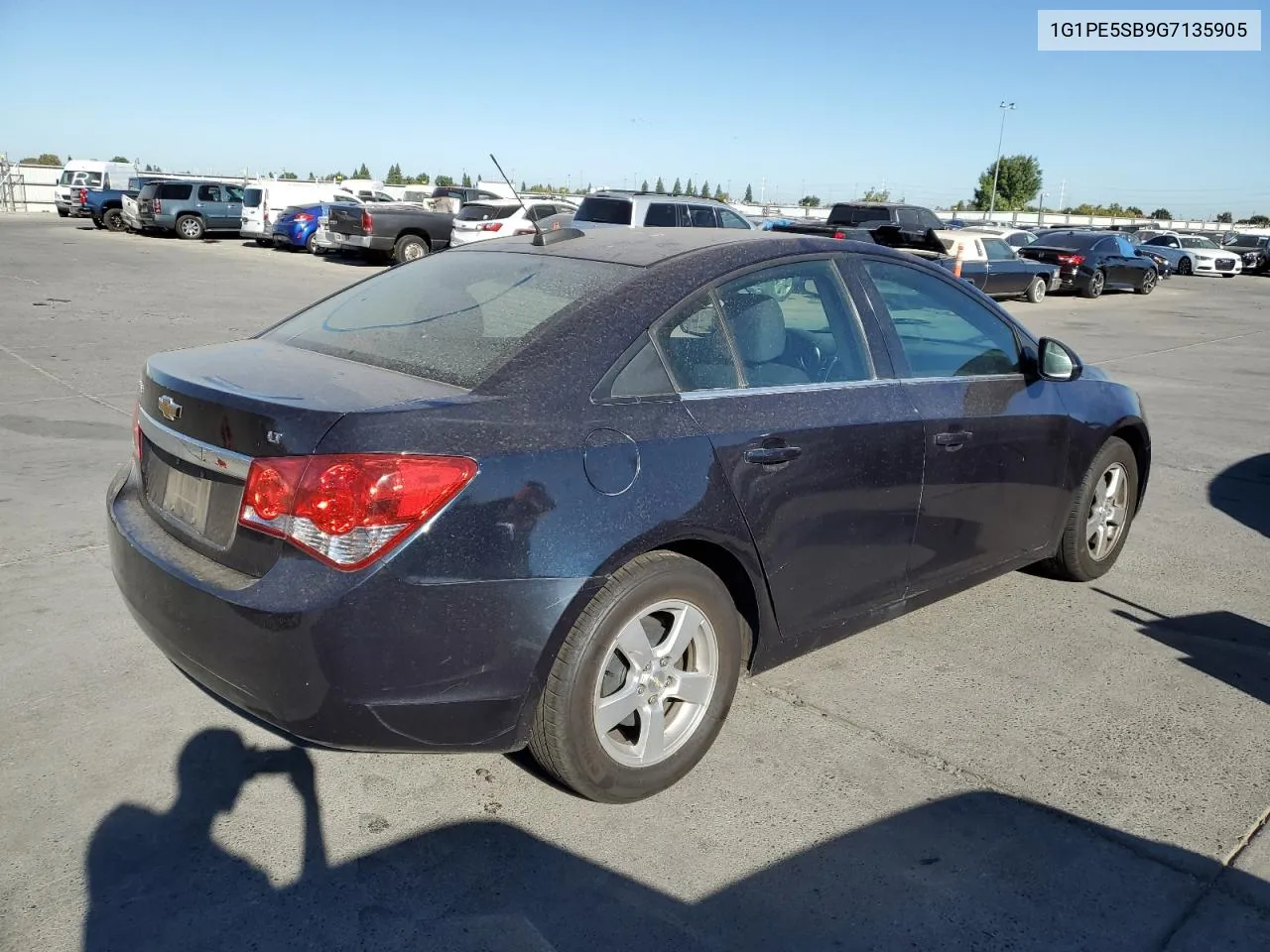 2016 Chevrolet Cruze Limited Lt VIN: 1G1PE5SB9G7135905 Lot: 71329224