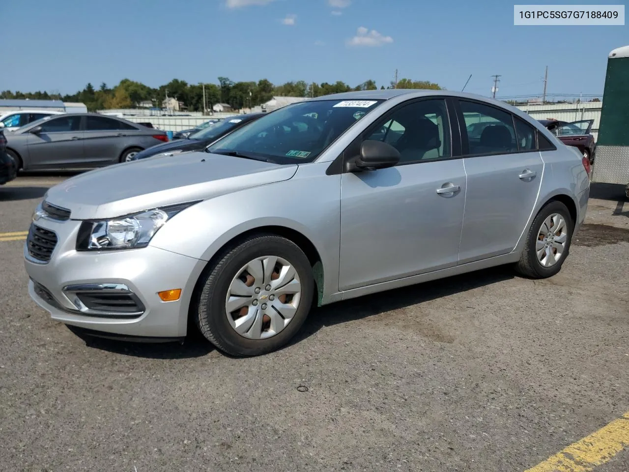 2016 Chevrolet Cruze Limited Ls VIN: 1G1PC5SG7G7188409 Lot: 71337424