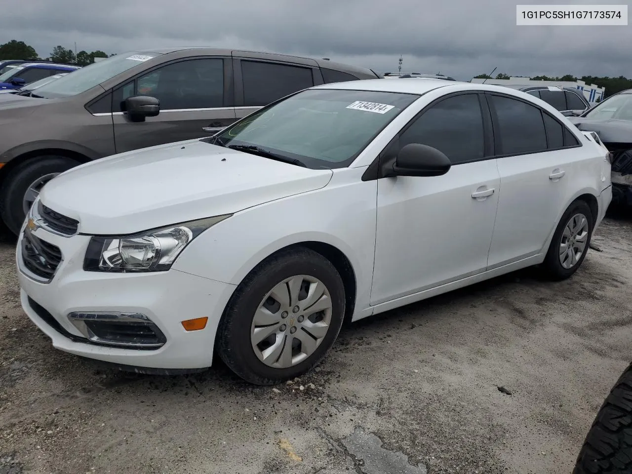 2016 Chevrolet Cruze Limited Ls VIN: 1G1PC5SH1G7173574 Lot: 71342814