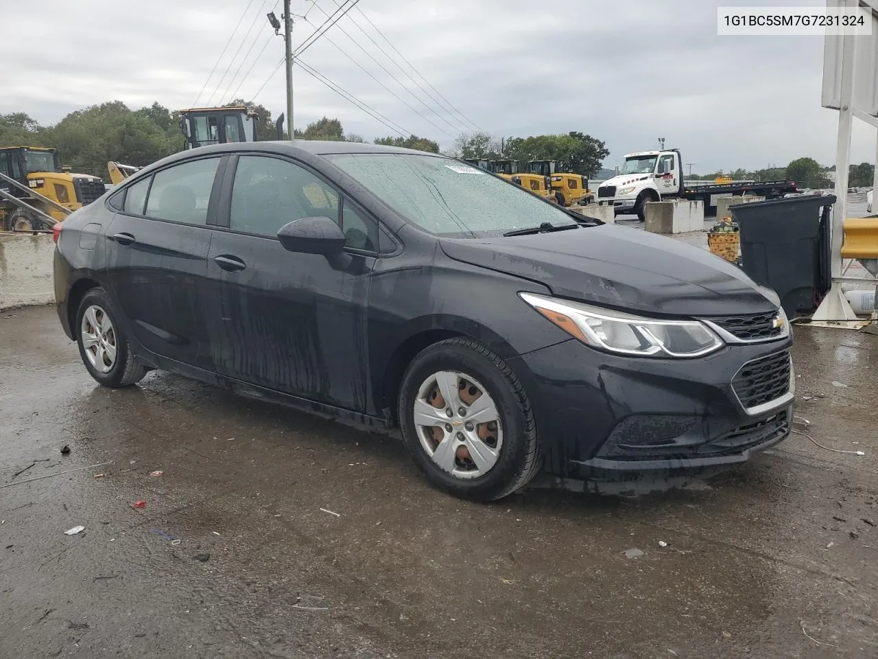 2016 Chevrolet Cruze Ls VIN: 1G1BC5SM7G7231324 Lot: 71382514