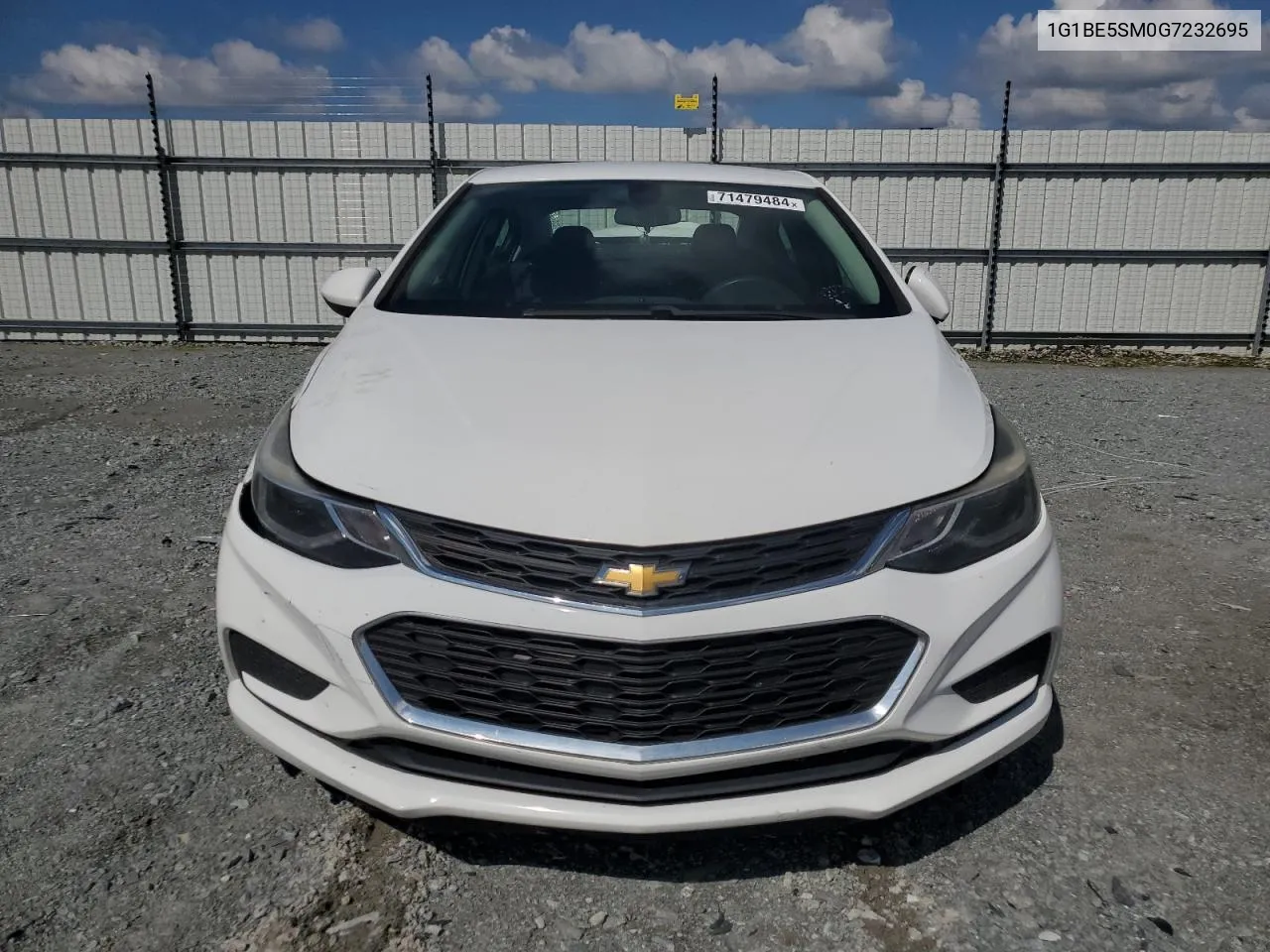 1G1BE5SM0G7232695 2016 Chevrolet Cruze Lt