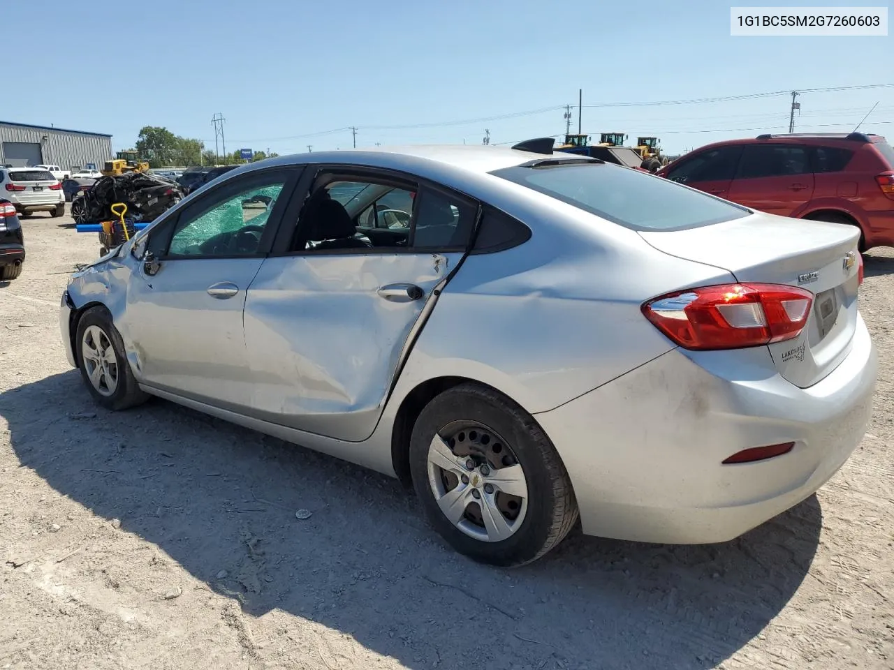 1G1BC5SM2G7260603 2016 Chevrolet Cruze Ls