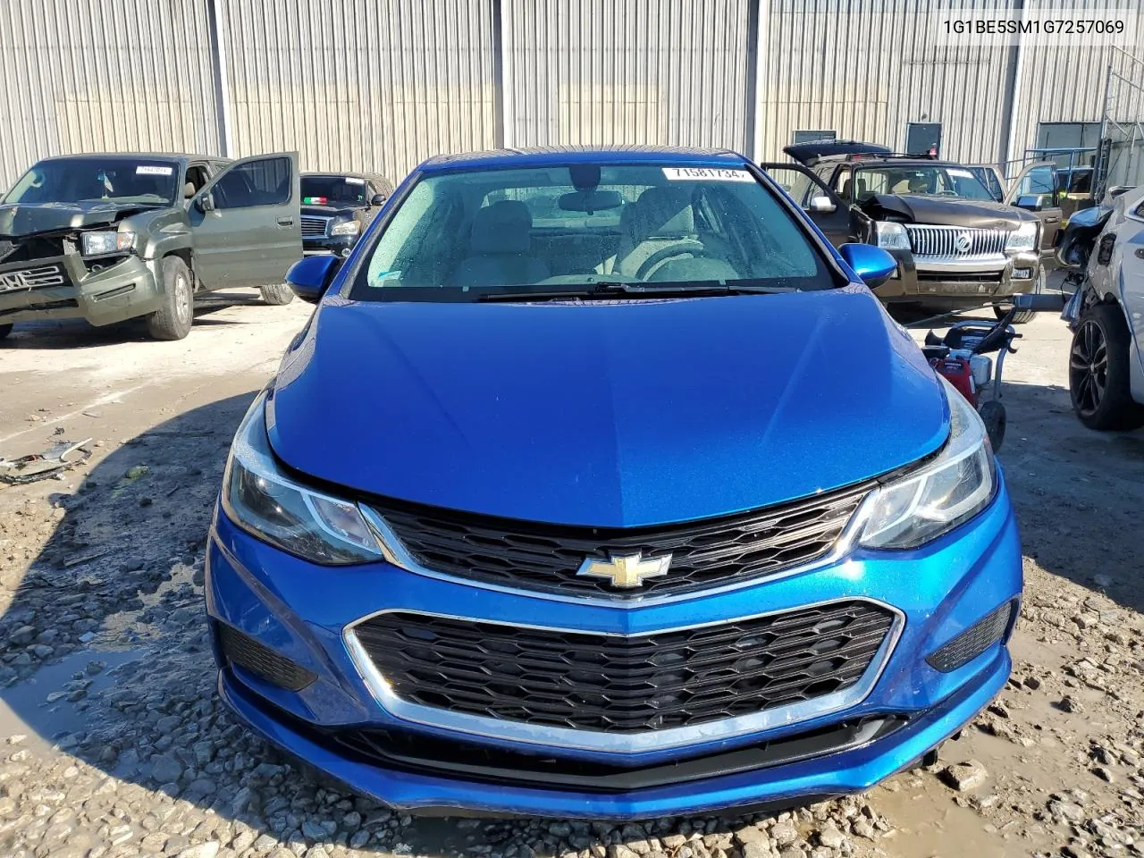 2016 Chevrolet Cruze Lt VIN: 1G1BE5SM1G7257069 Lot: 71581734