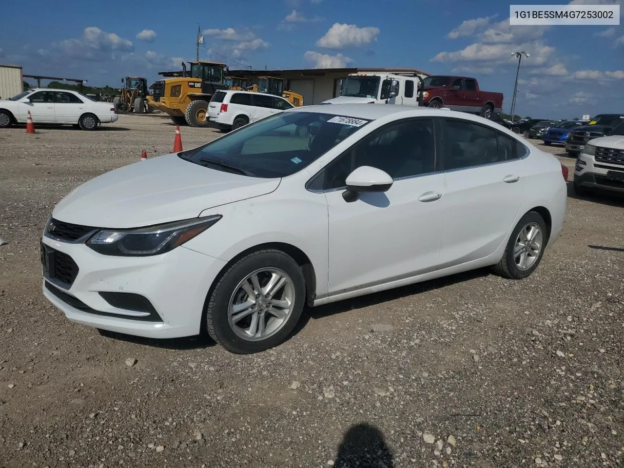 2016 Chevrolet Cruze Lt VIN: 1G1BE5SM4G7253002 Lot: 71678884