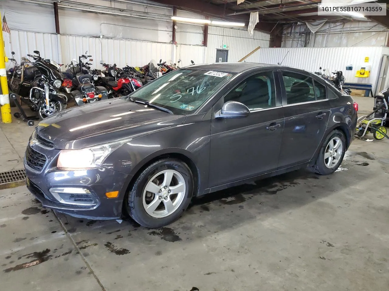 1G1PE5SB1G7143559 2016 Chevrolet Cruze Limited Lt