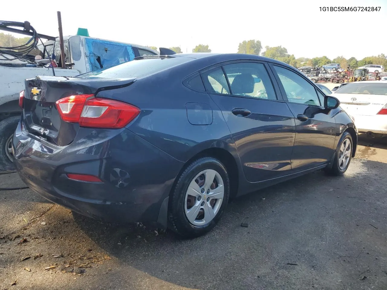 2016 Chevrolet Cruze Ls VIN: 1G1BC5SM6G7242847 Lot: 71809664