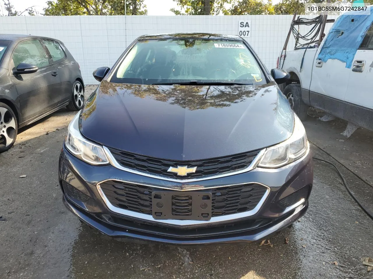 2016 Chevrolet Cruze Ls VIN: 1G1BC5SM6G7242847 Lot: 71809664