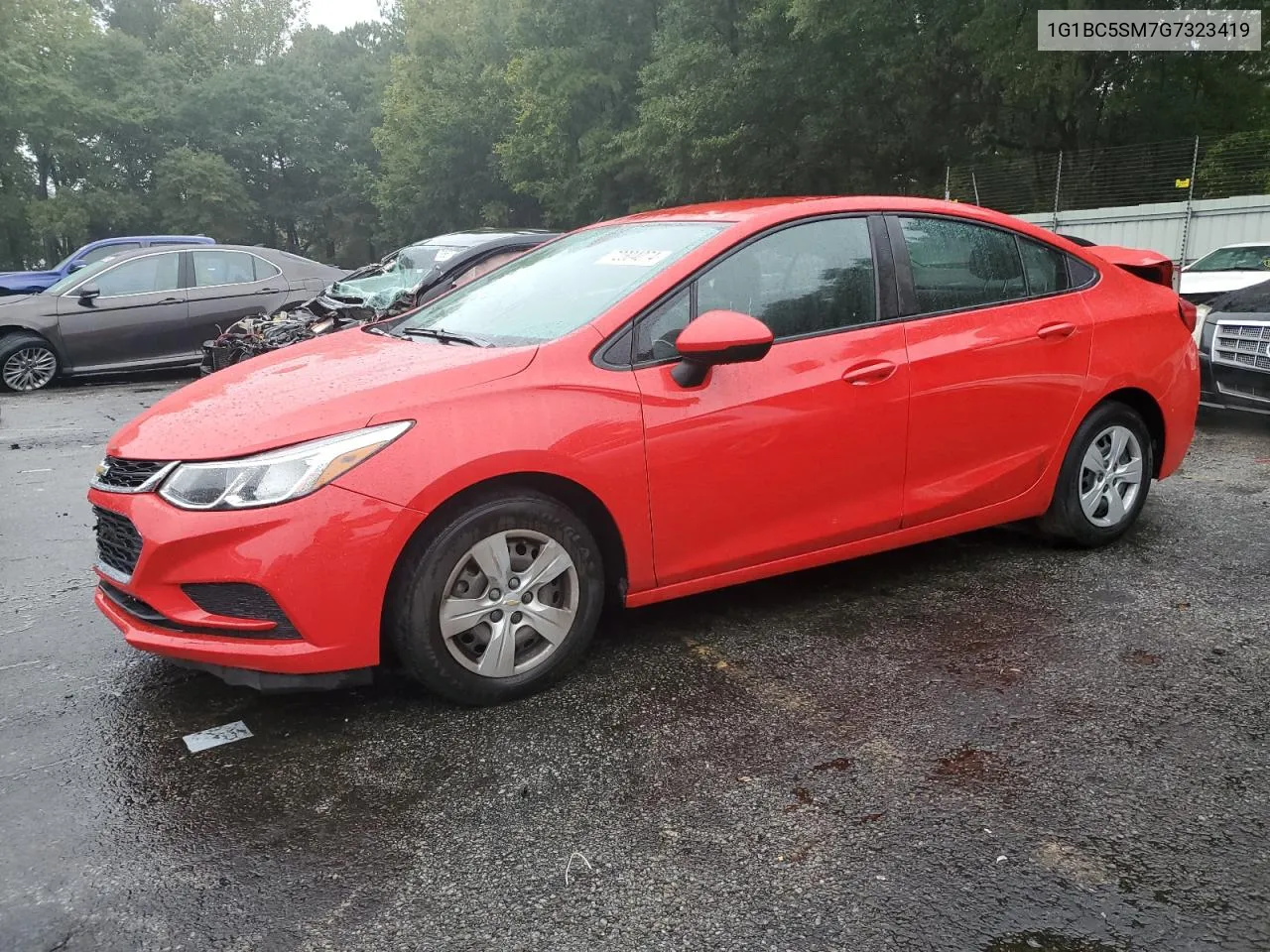 2016 Chevrolet Cruze Ls VIN: 1G1BC5SM7G7323419 Lot: 72004074