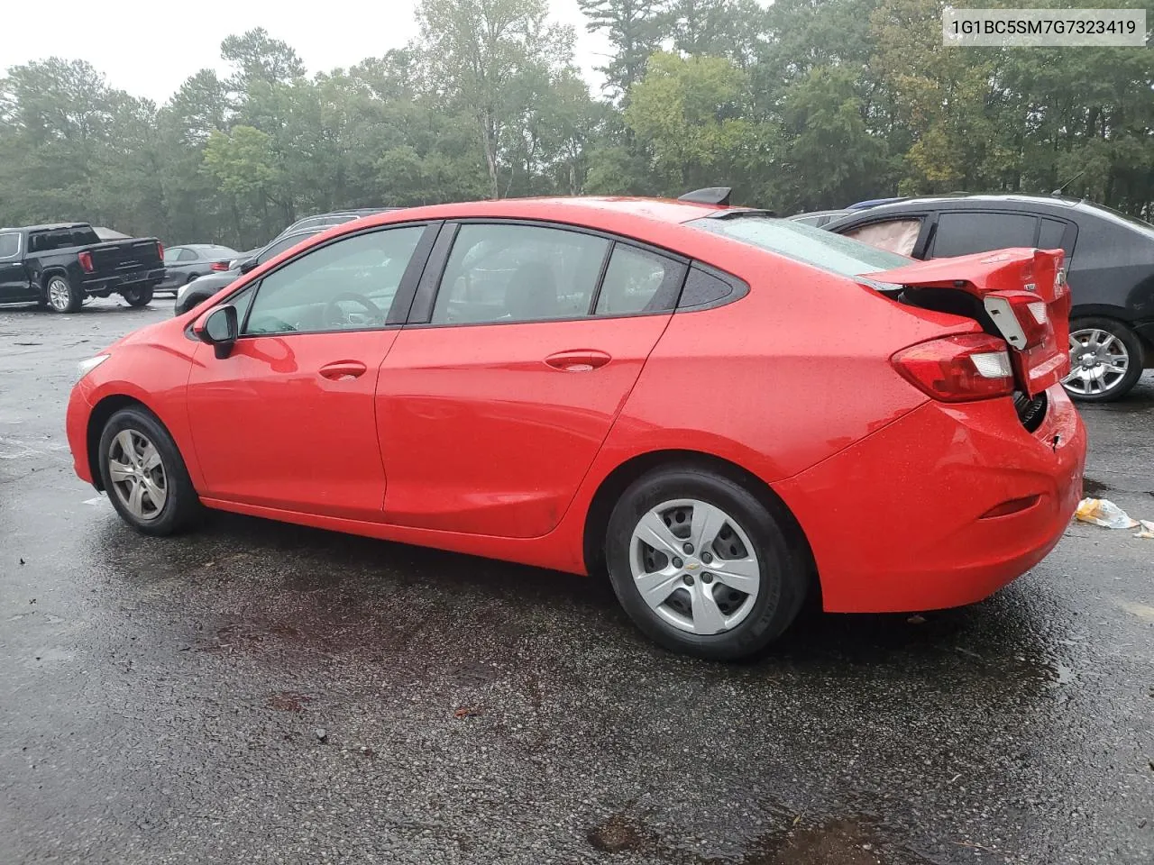 2016 Chevrolet Cruze Ls VIN: 1G1BC5SM7G7323419 Lot: 72004074