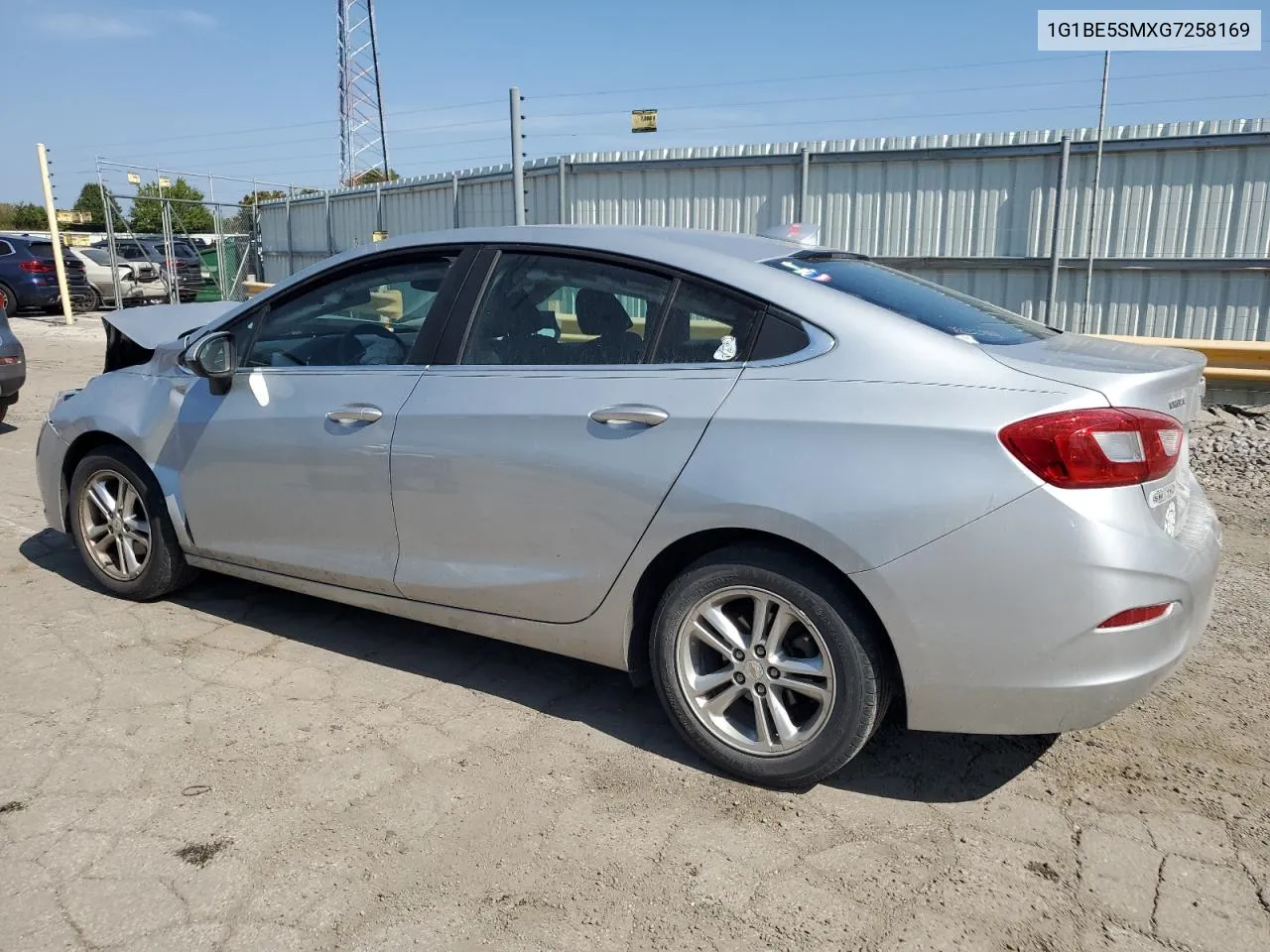 2016 Chevrolet Cruze Lt VIN: 1G1BE5SMXG7258169 Lot: 72024314