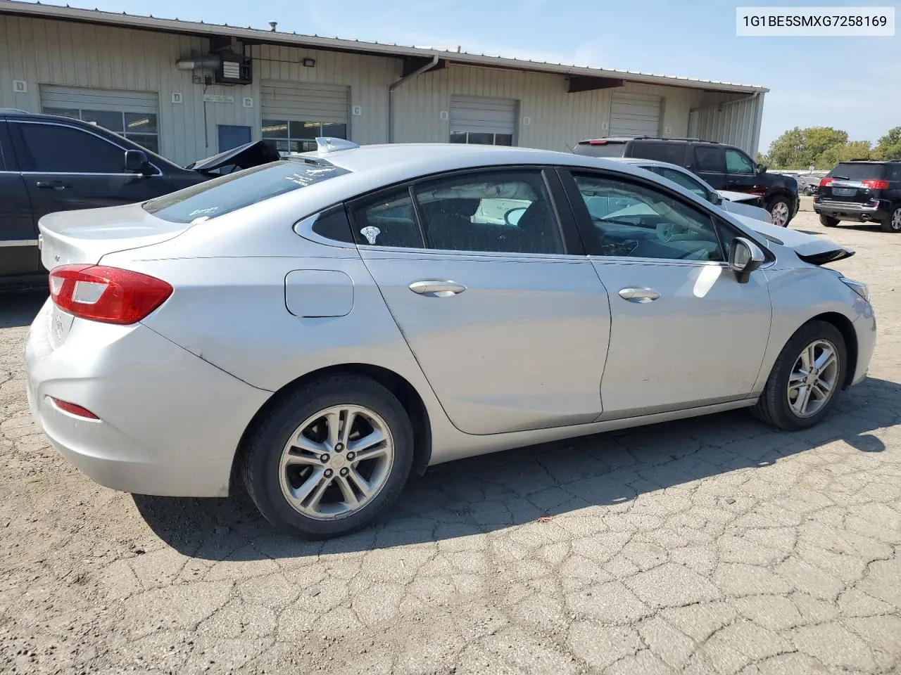 2016 Chevrolet Cruze Lt VIN: 1G1BE5SMXG7258169 Lot: 72024314