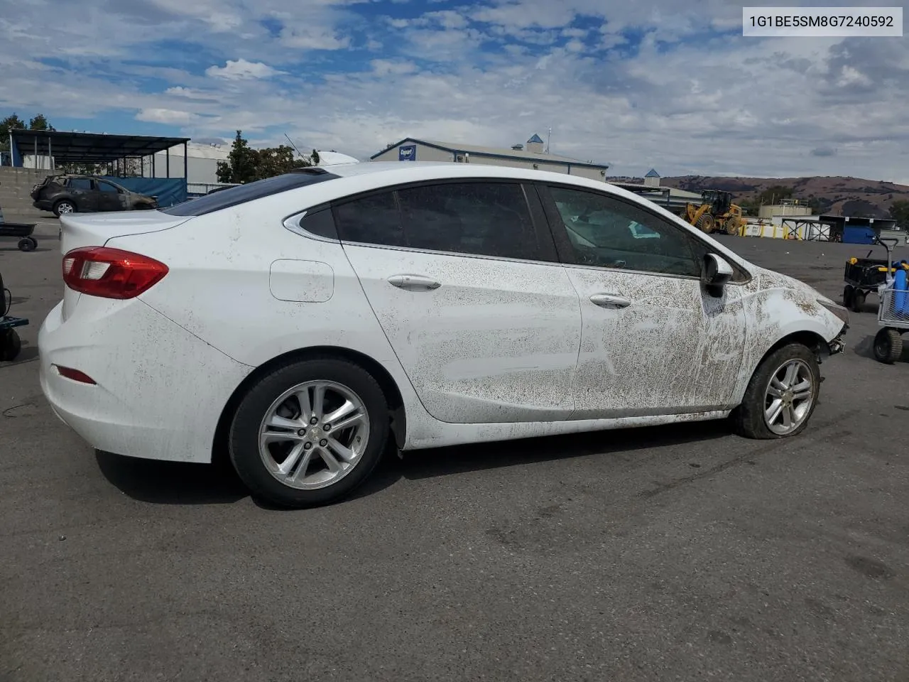 2016 Chevrolet Cruze Lt VIN: 1G1BE5SM8G7240592 Lot: 72034594