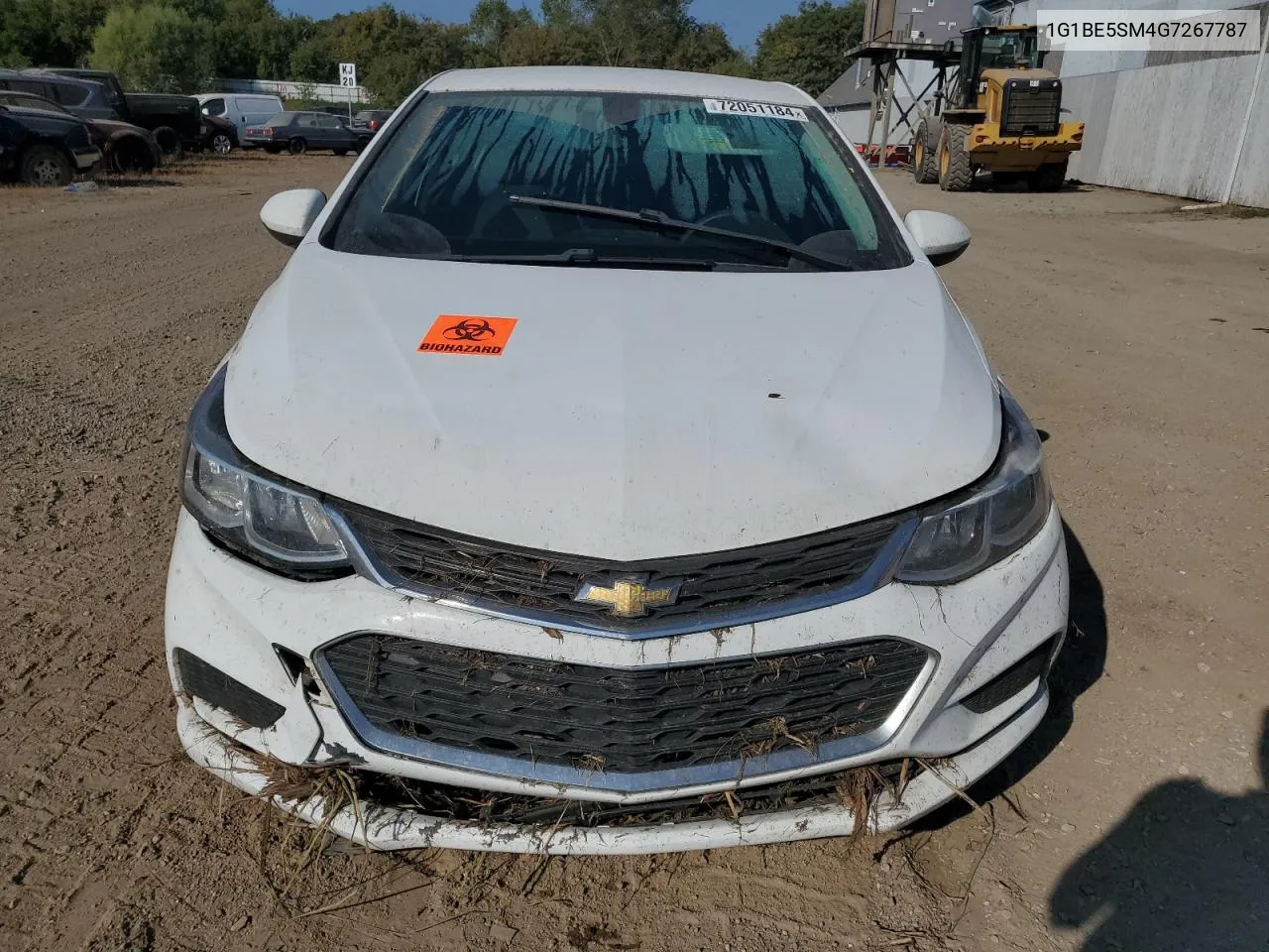 2016 Chevrolet Cruze Lt VIN: 1G1BE5SM4G7267787 Lot: 72051184