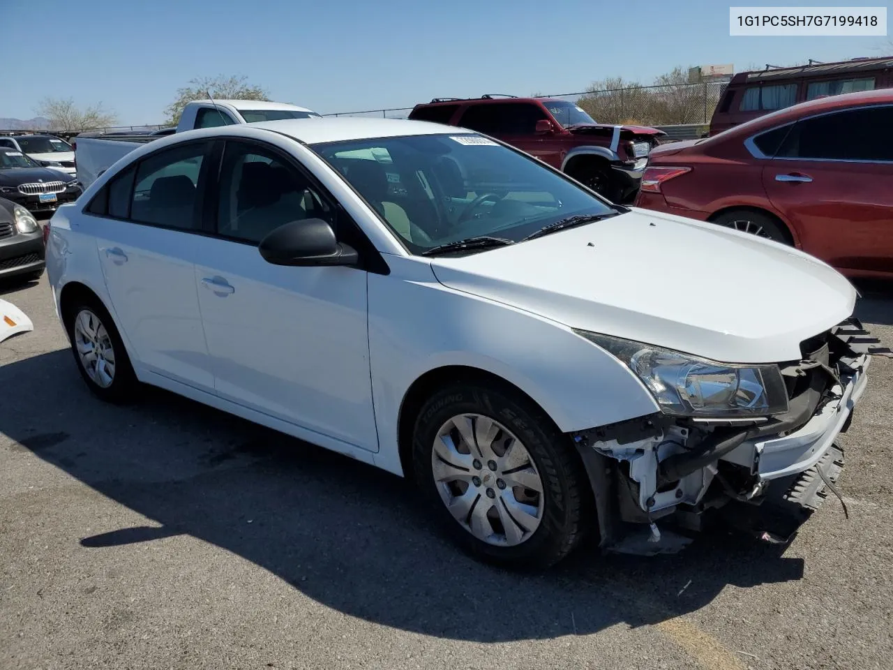 2016 Chevrolet Cruze Limited Ls VIN: 1G1PC5SH7G7199418 Lot: 72060014