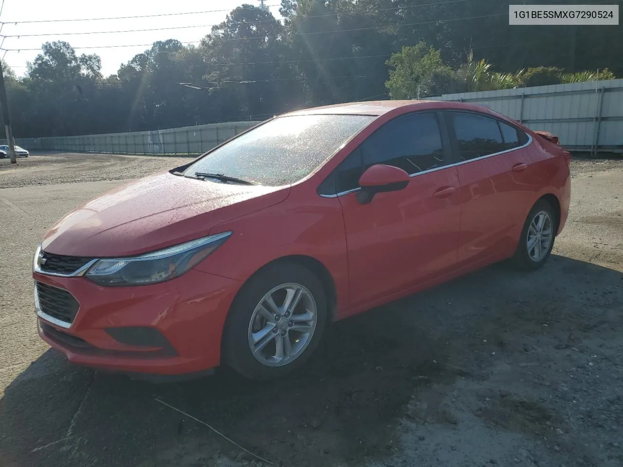 2016 Chevrolet Cruze Lt VIN: 1G1BE5SMXG7290524 Lot: 72156684