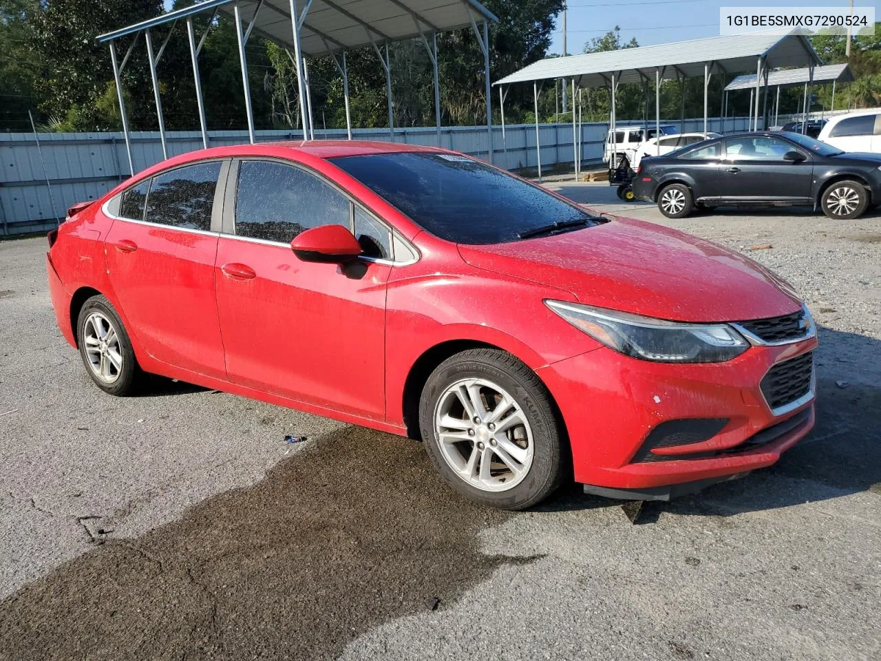 2016 Chevrolet Cruze Lt VIN: 1G1BE5SMXG7290524 Lot: 72156684