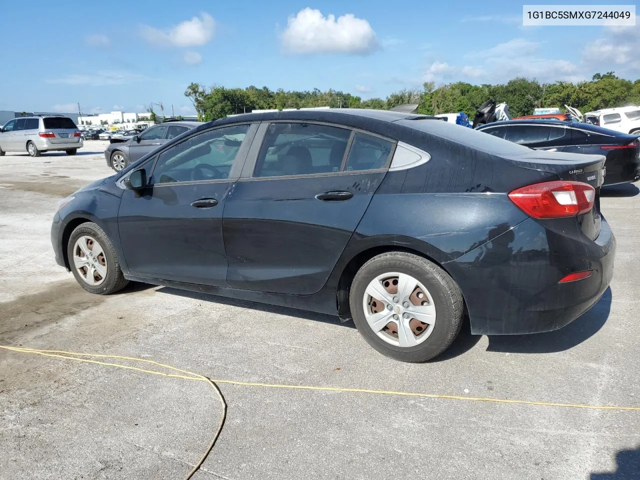 2016 Chevrolet Cruze Ls VIN: 1G1BC5SMXG7244049 Lot: 72237694