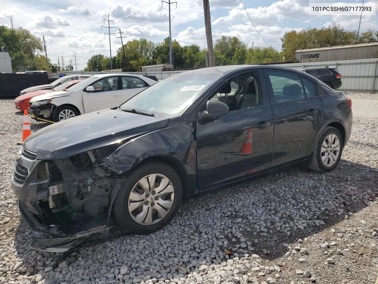 2016 Chevrolet Cruze Limited Ls VIN: 1G1PC5SH6G7177393 Lot: 72316644