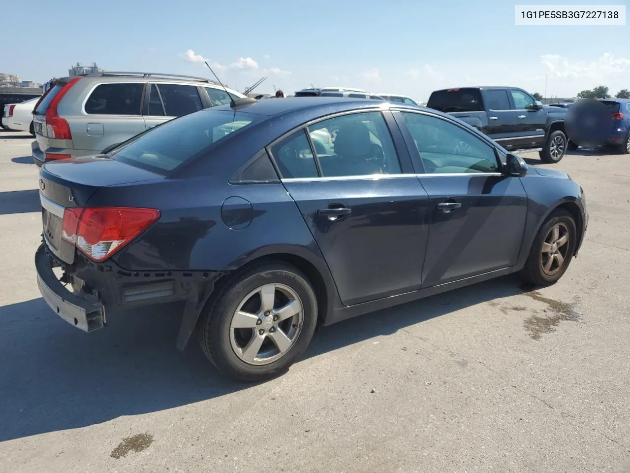 2016 Chevrolet Cruze Limited Lt VIN: 1G1PE5SB3G7227138 Lot: 72331624