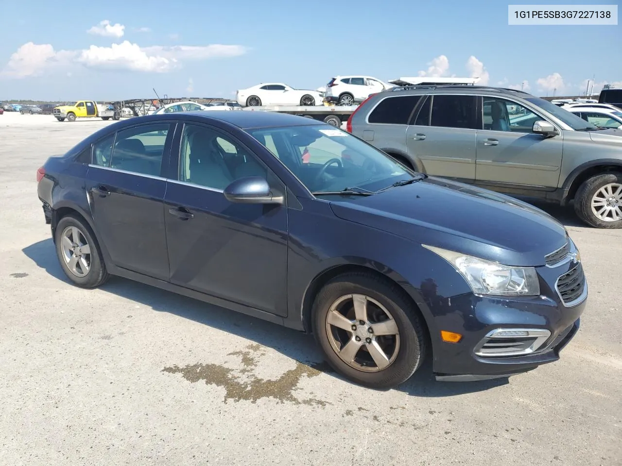 2016 Chevrolet Cruze Limited Lt VIN: 1G1PE5SB3G7227138 Lot: 72331624