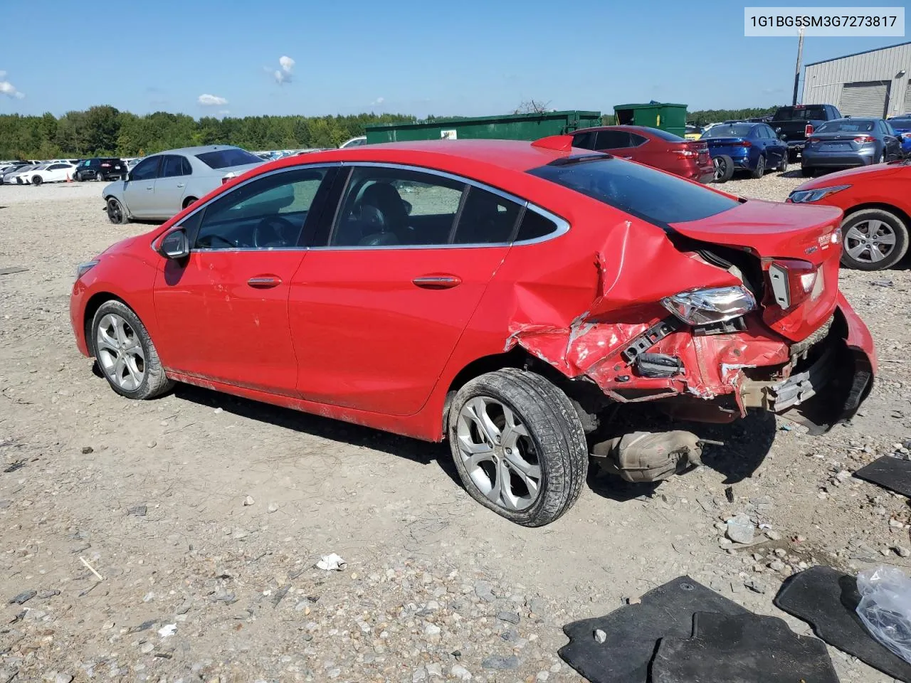 2016 Chevrolet Cruze Premier VIN: 1G1BG5SM3G7273817 Lot: 72397784