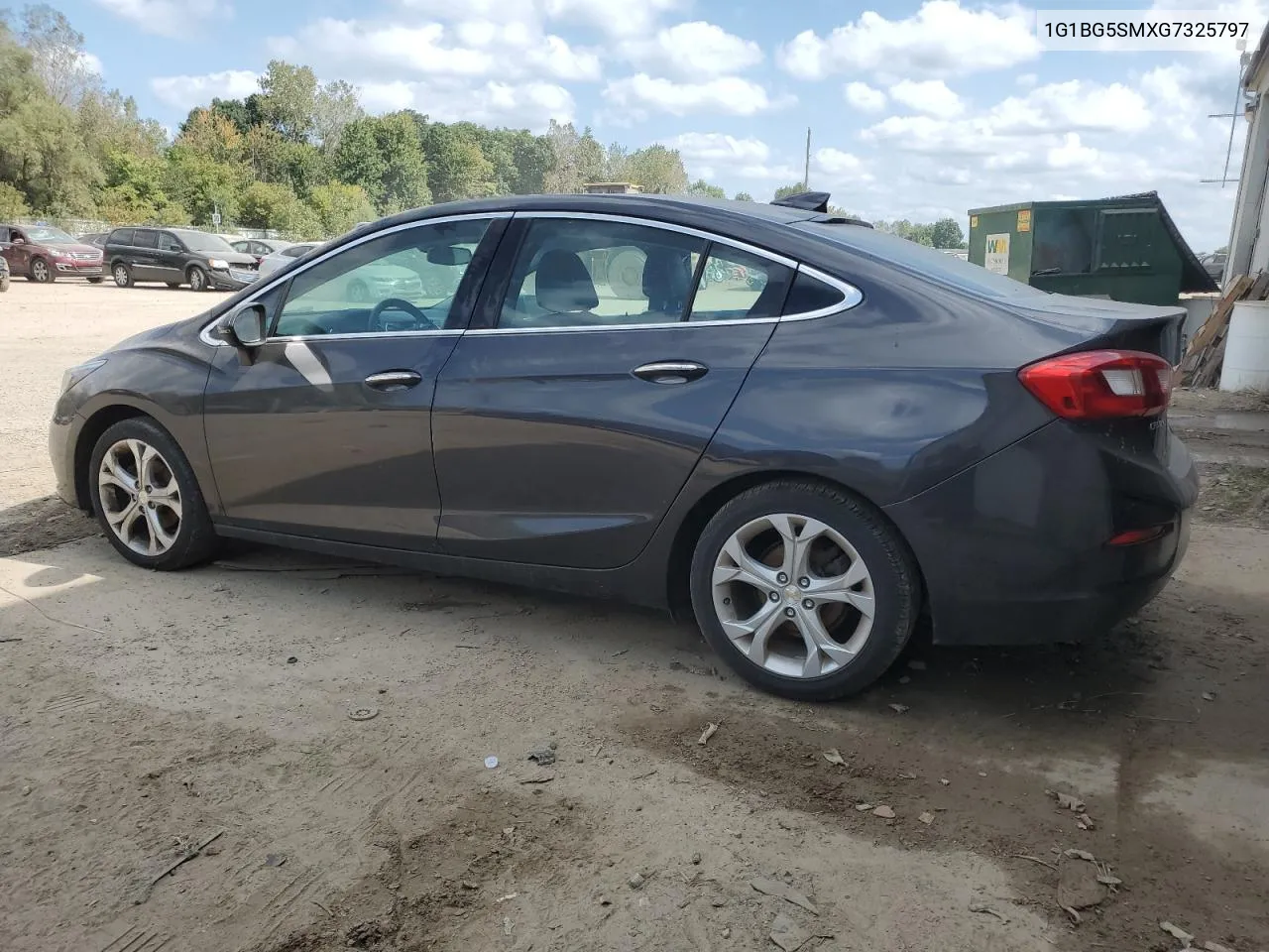 1G1BG5SMXG7325797 2016 Chevrolet Cruze Premier