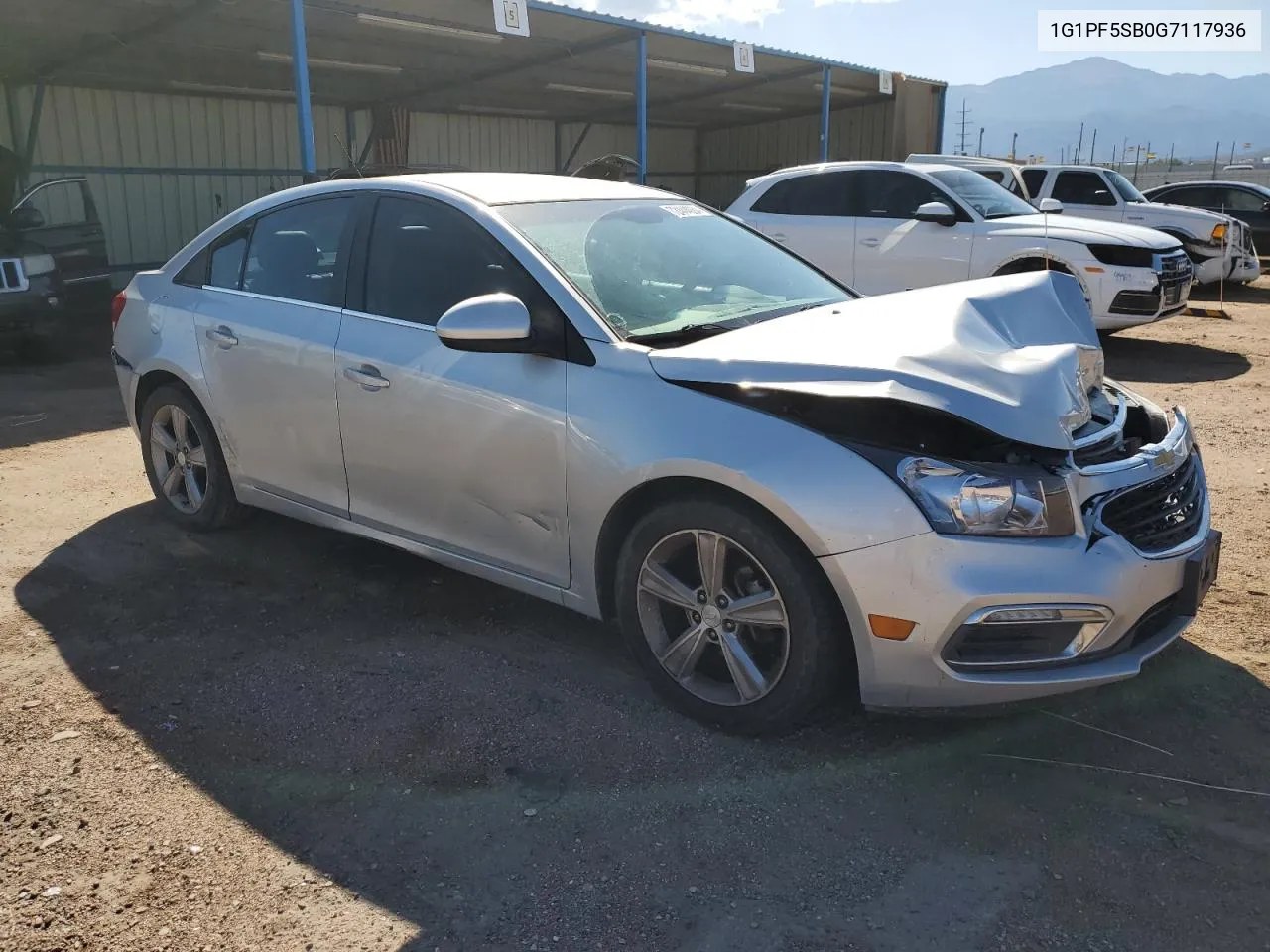 2016 Chevrolet Cruze Limited Lt VIN: 1G1PF5SB0G7117936 Lot: 72444084