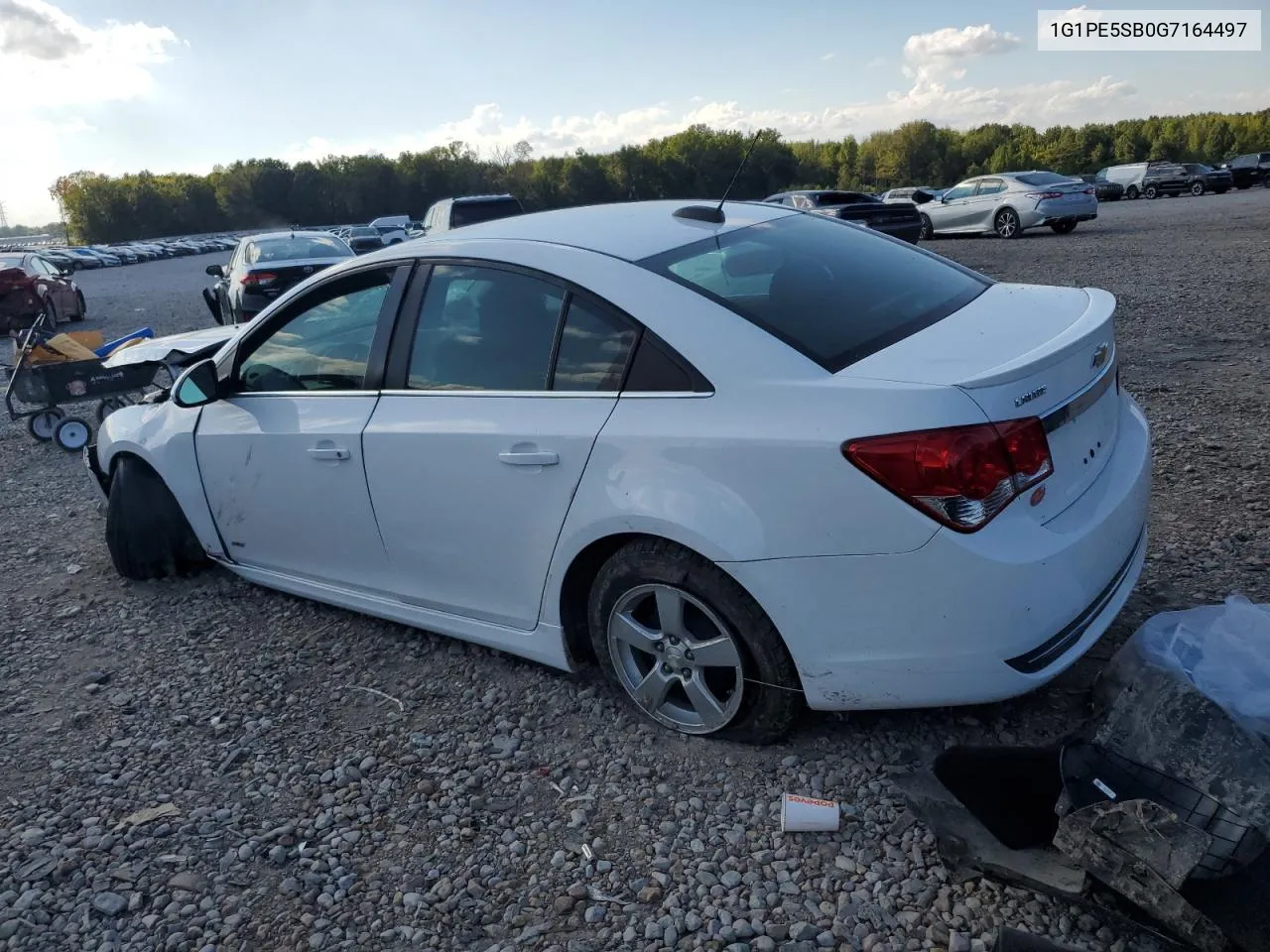 2016 Chevrolet Cruze Limited Lt VIN: 1G1PE5SB0G7164497 Lot: 72532274