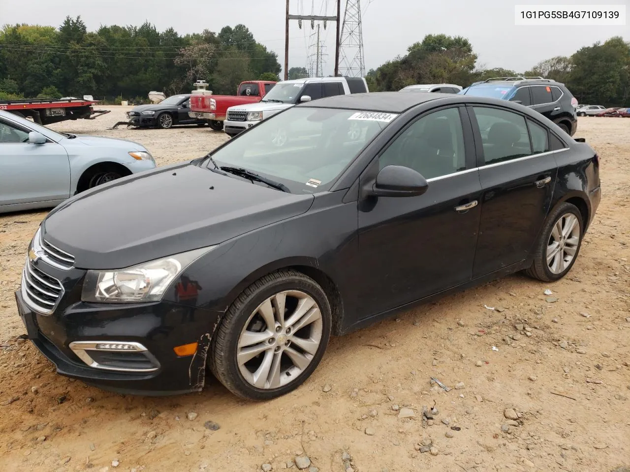 2016 Chevrolet Cruze Limited Ltz VIN: 1G1PG5SB4G7109139 Lot: 72684834