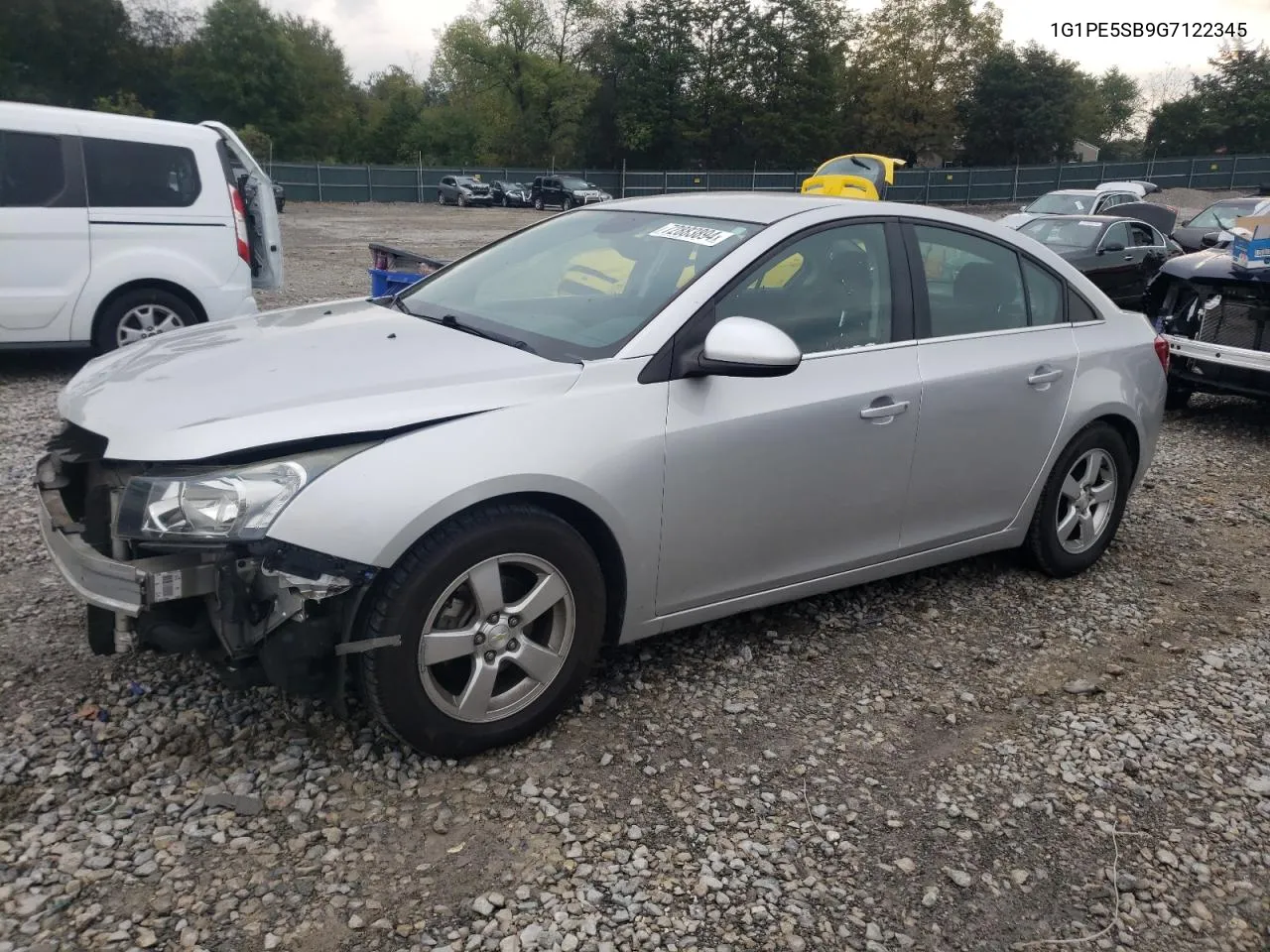 2016 Chevrolet Cruze Limited Lt VIN: 1G1PE5SB9G7122345 Lot: 72883894