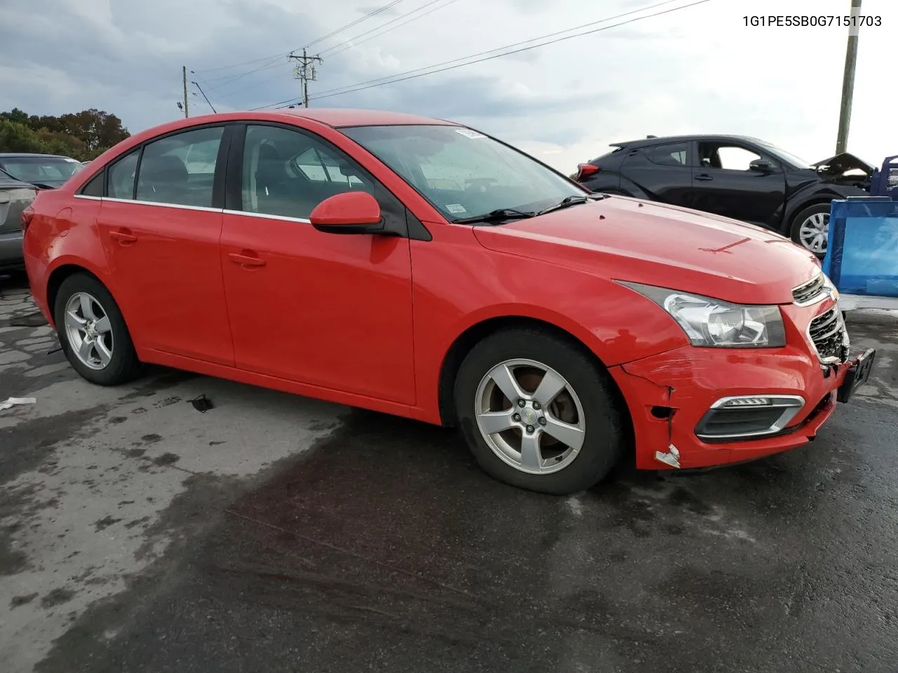 1G1PE5SB0G7151703 2016 Chevrolet Cruze Limited Lt