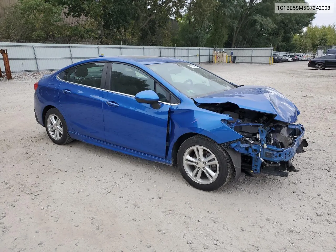 2016 Chevrolet Cruze Lt VIN: 1G1BE5SM5G7242008 Lot: 72964654