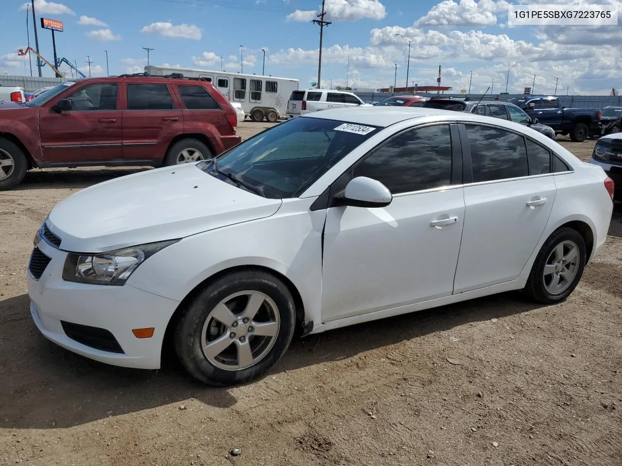 2016 Chevrolet Cruze Limited Lt VIN: 1G1PE5SBXG7223765 Lot: 73112534