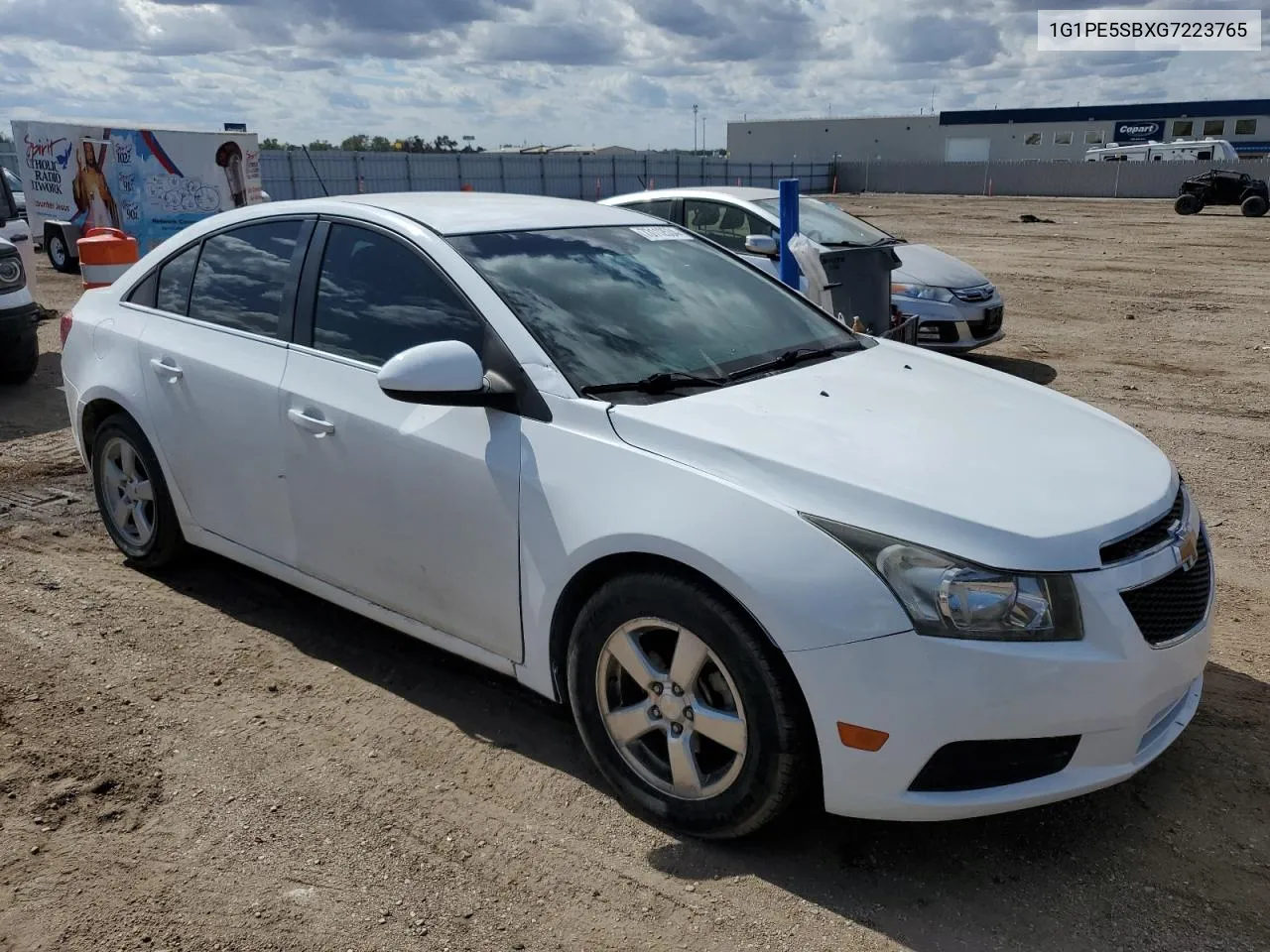 2016 Chevrolet Cruze Limited Lt VIN: 1G1PE5SBXG7223765 Lot: 73112534