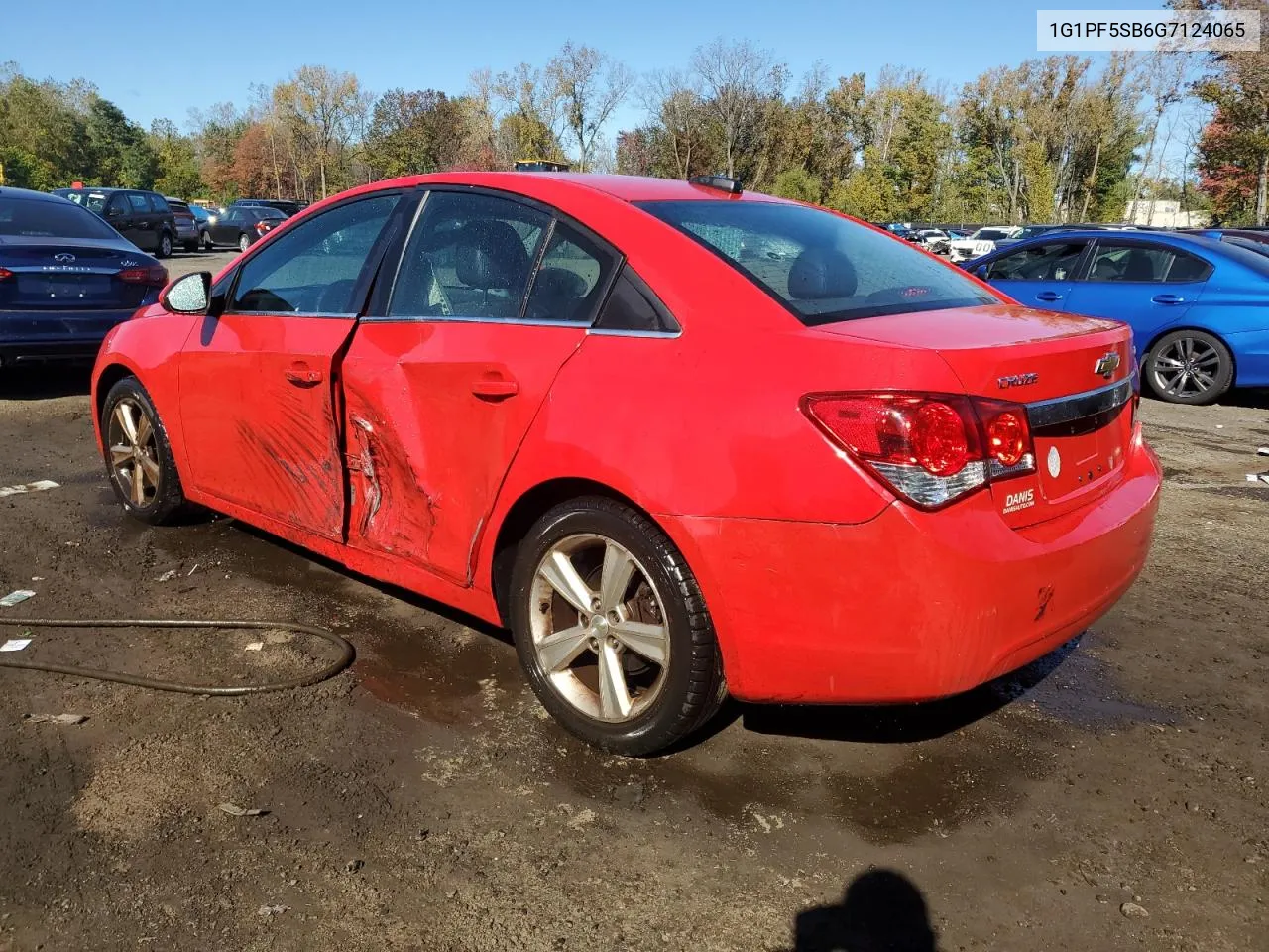 2016 Chevrolet Cruze Limited Lt VIN: 1G1PF5SB6G7124065 Lot: 73300524