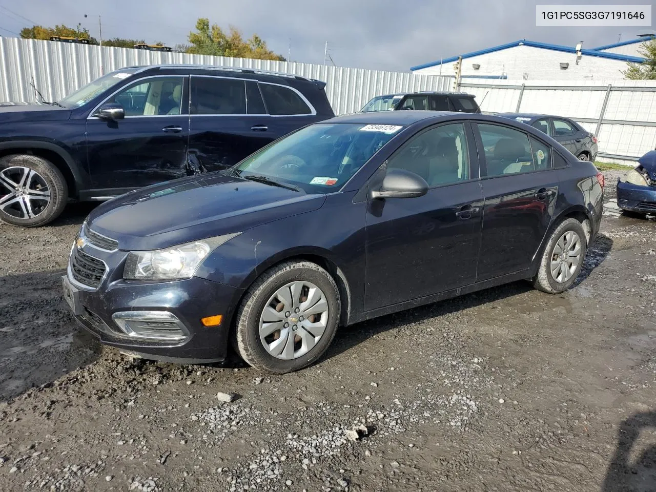 2016 Chevrolet Cruze Limited Ls VIN: 1G1PC5SG3G7191646 Lot: 73346124