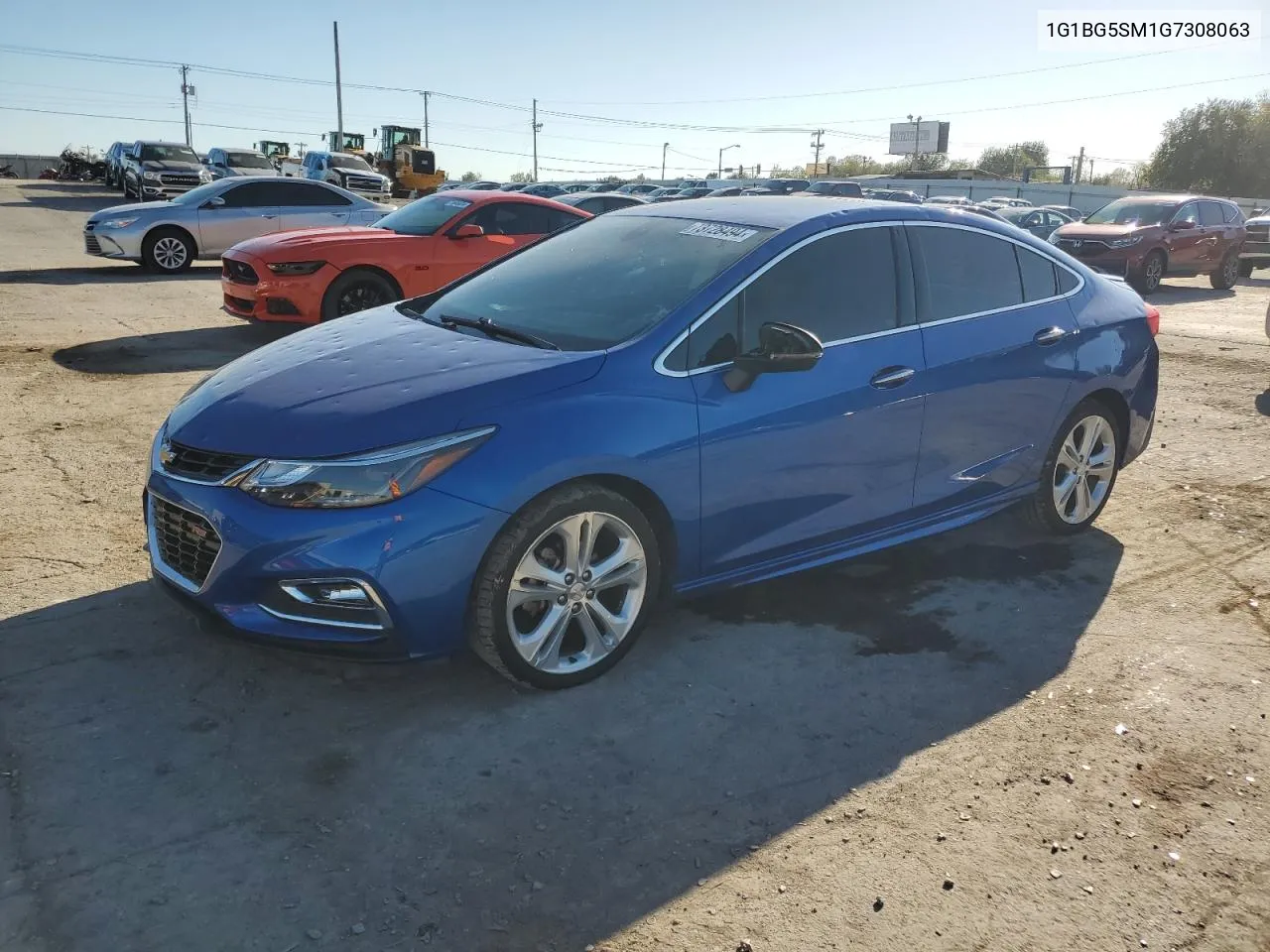 1G1BG5SM1G7308063 2016 Chevrolet Cruze Premier