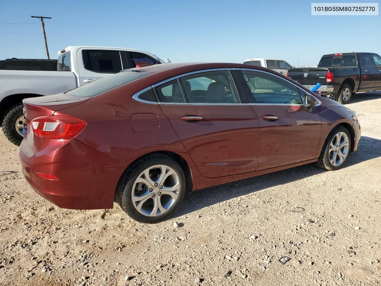 1G1BG5SM8G7252770 2016 Chevrolet Cruze Premier