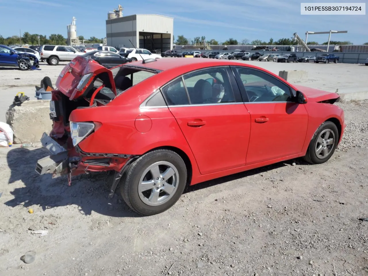 2016 Chevrolet Cruze Limited Lt VIN: 1G1PE5SB3G7194724 Lot: 73790914