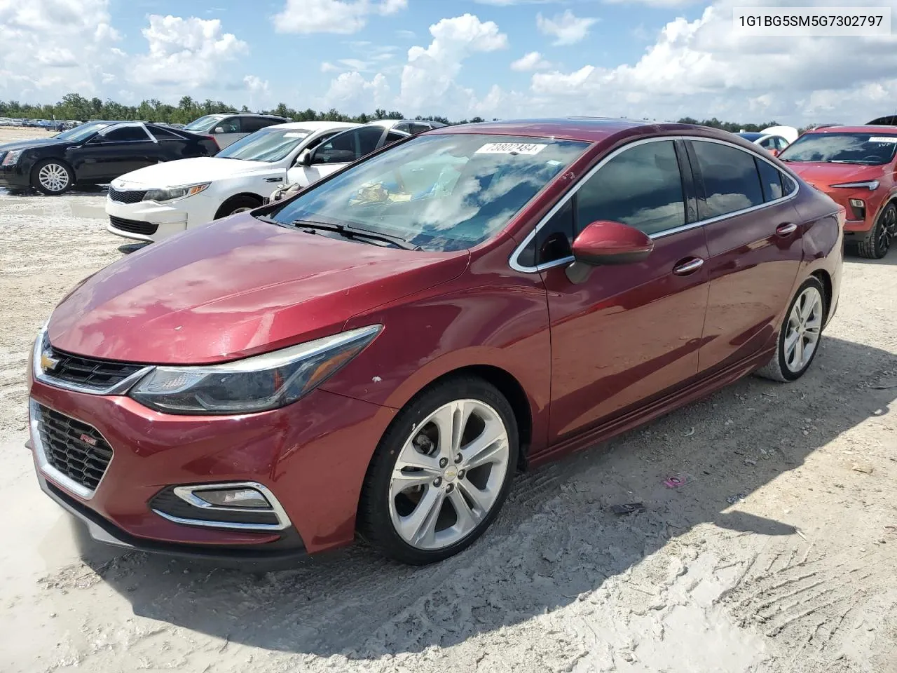 1G1BG5SM5G7302797 2016 Chevrolet Cruze Premier