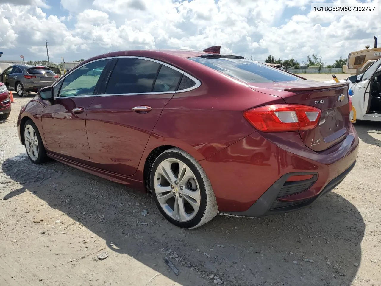 1G1BG5SM5G7302797 2016 Chevrolet Cruze Premier